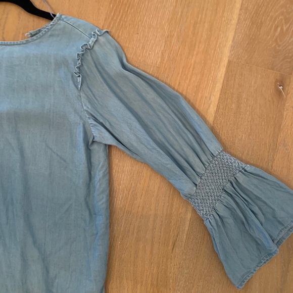 Soft Denim Zara Blouse - Picture 5 of 5